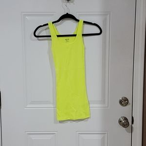 Mossimo yellow tank top XS